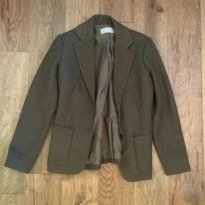 Everlane - Wool Academy Blazer in Peat - size 4 / S